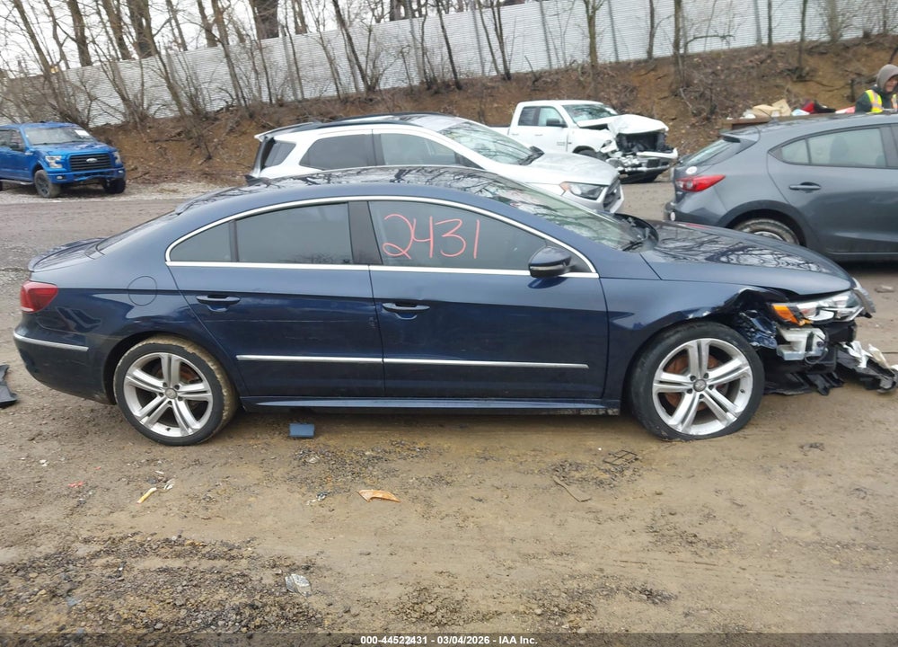2014 VOLKSWAGEN CC 2.0T R-LINE VIN: WVWBP7ANXEE529294