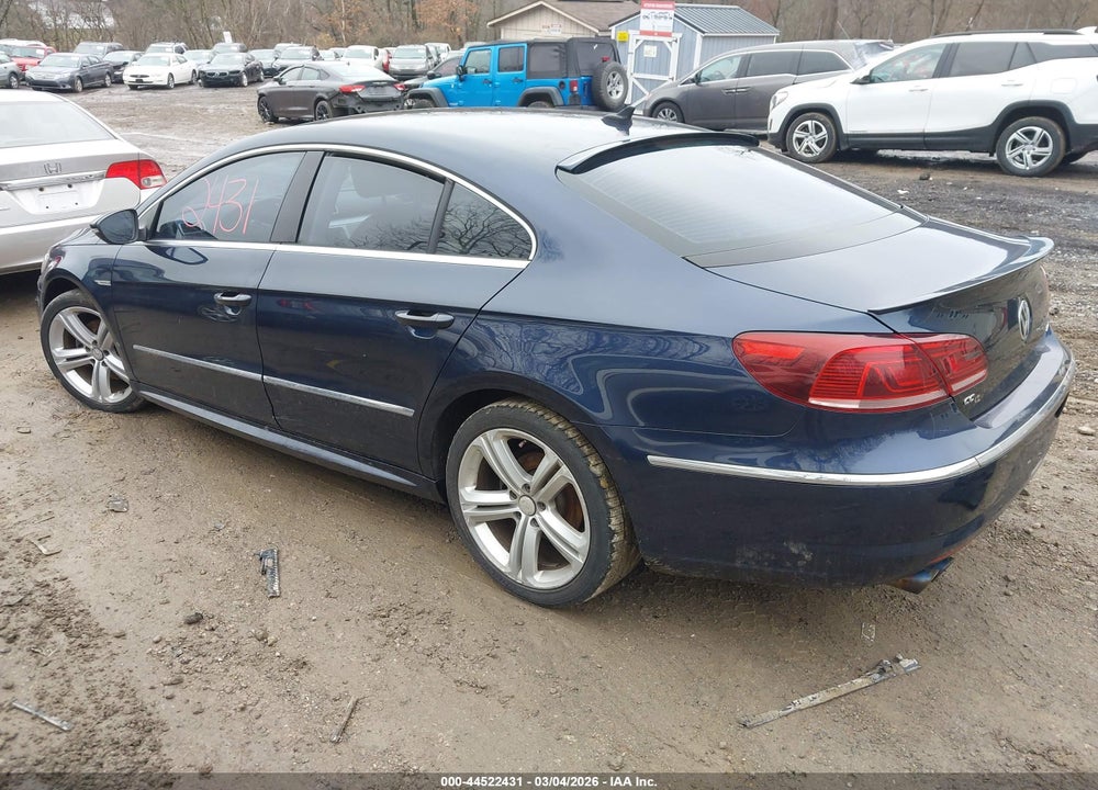2014 VOLKSWAGEN CC 2.0T R-LINE VIN: WVWBP7ANXEE529294