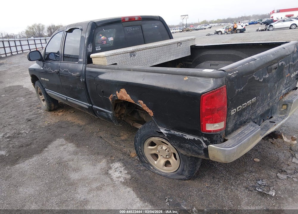 2002 DODGE RAM 1500 ST VIN: 1D7HU18N02S575578