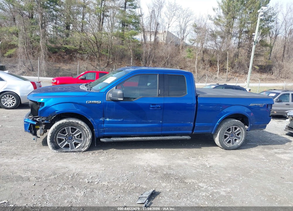 2017 FORD F-150 XLT VIN: 1FTFX1EF9HFC00215