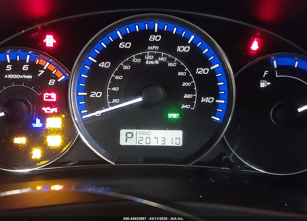 2013 SUBARU FORESTER 2.5X PREMIUM VIN: JF2SHADC3DH416001