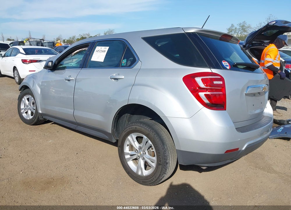 2016 CHEVROLET EQUINOX LS VIN: 2GNALBEK0G6179375