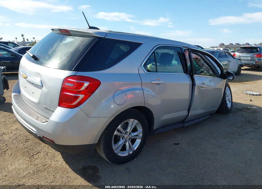 2016 CHEVROLET EQUINOX LS VIN: 2GNALBEK0G6179375