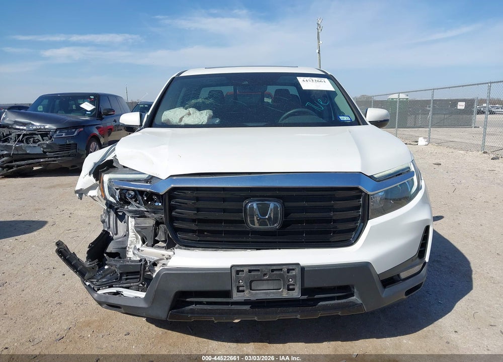 2022 HONDA RIDGELINE RTL-E VIN: 5FPYK3F79NB015518