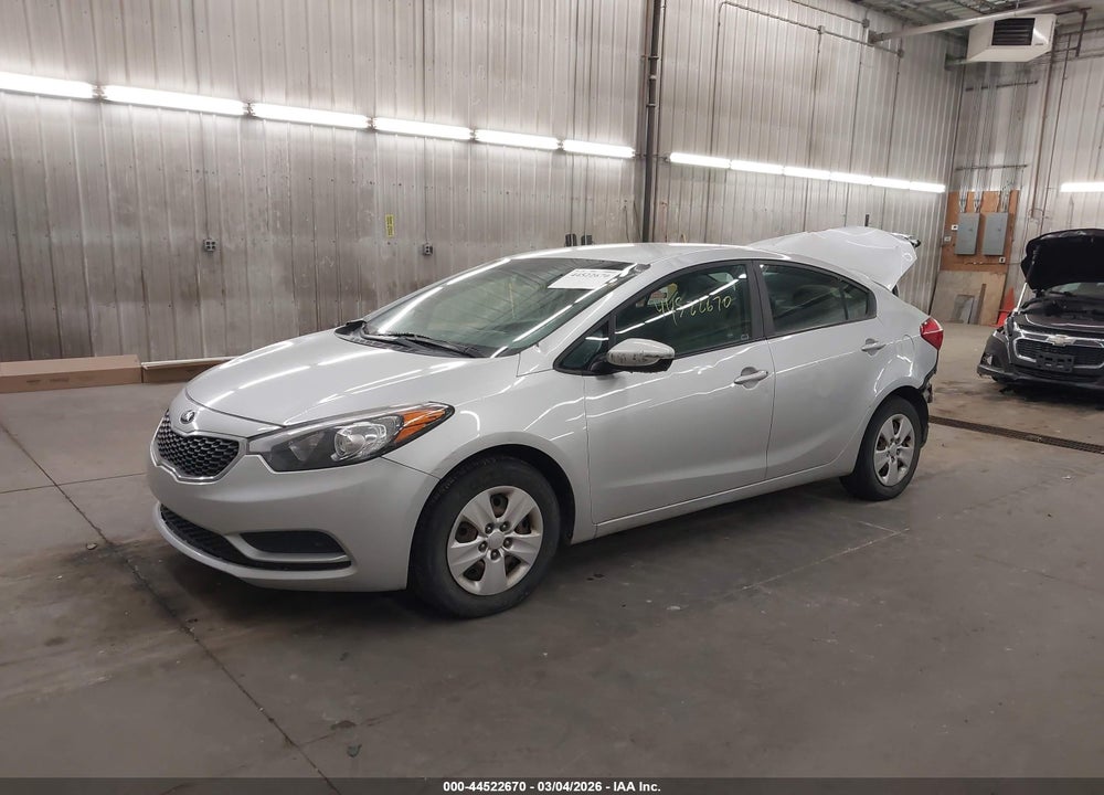 2016 KIA FORTE LX VIN: KNAFK4A67G5613774