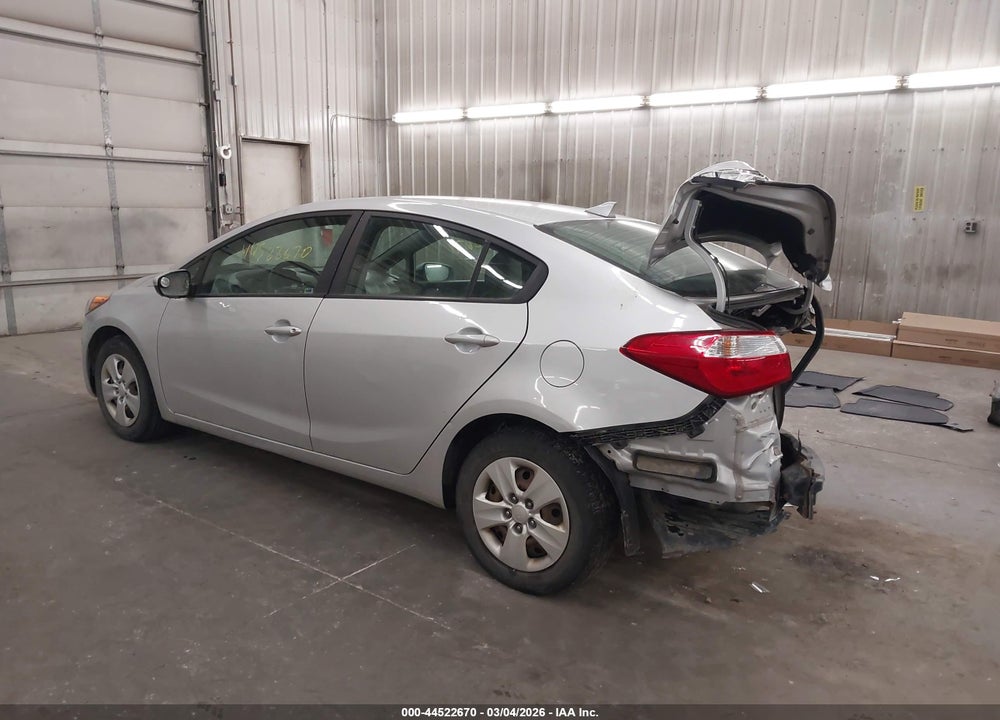 2016 KIA FORTE LX VIN: KNAFK4A67G5613774