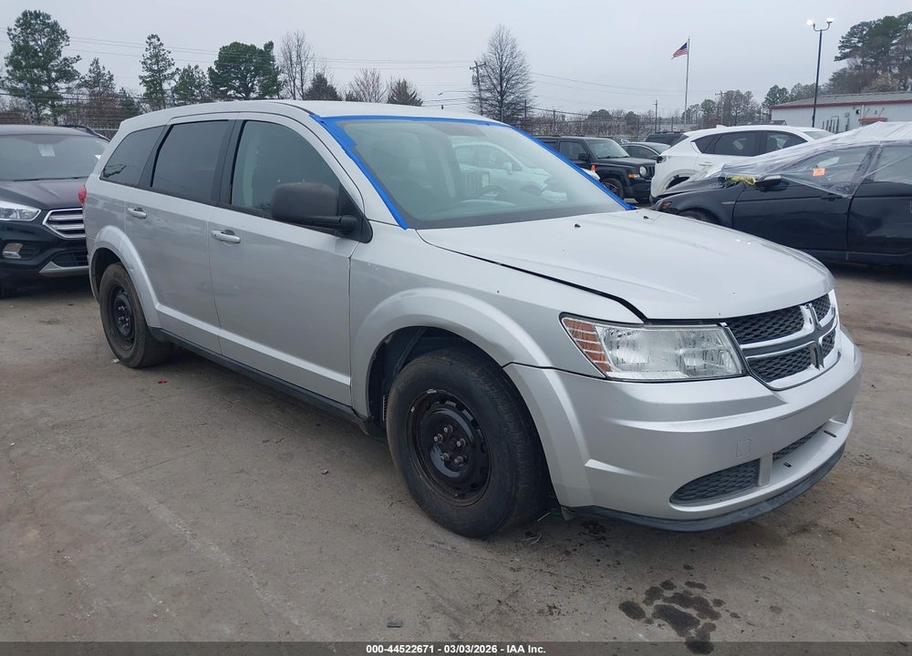 2012 DODGE JOURNEY SE/AVP VIN: 3C4PDCAB7CT143779