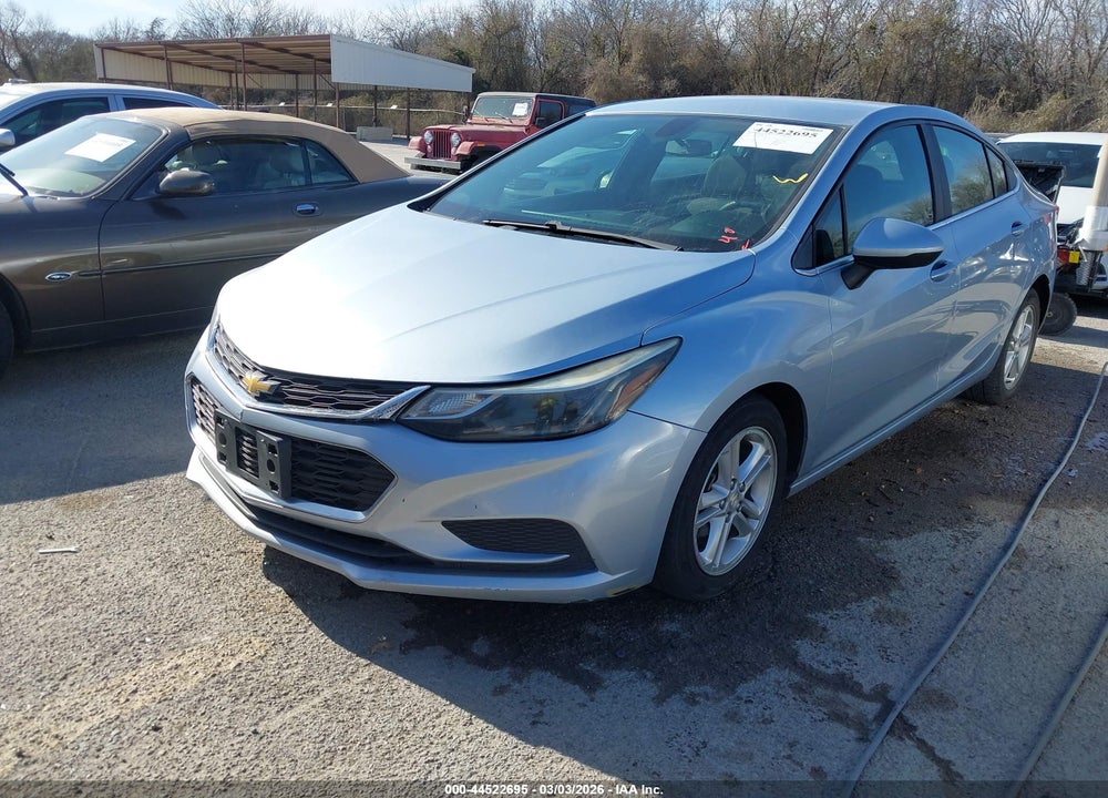 2017 CHEVROLET CRUZE LT AUTO VIN: 1G1BE5SM2H7167219