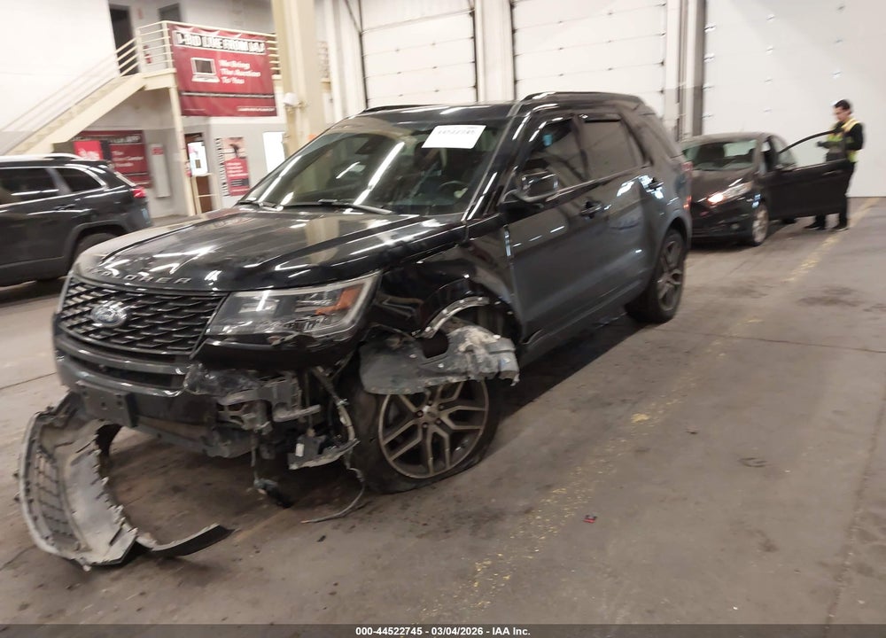 2018 FORD EXPLORER SPORT VIN: 1FM5K8GTXJGC27361