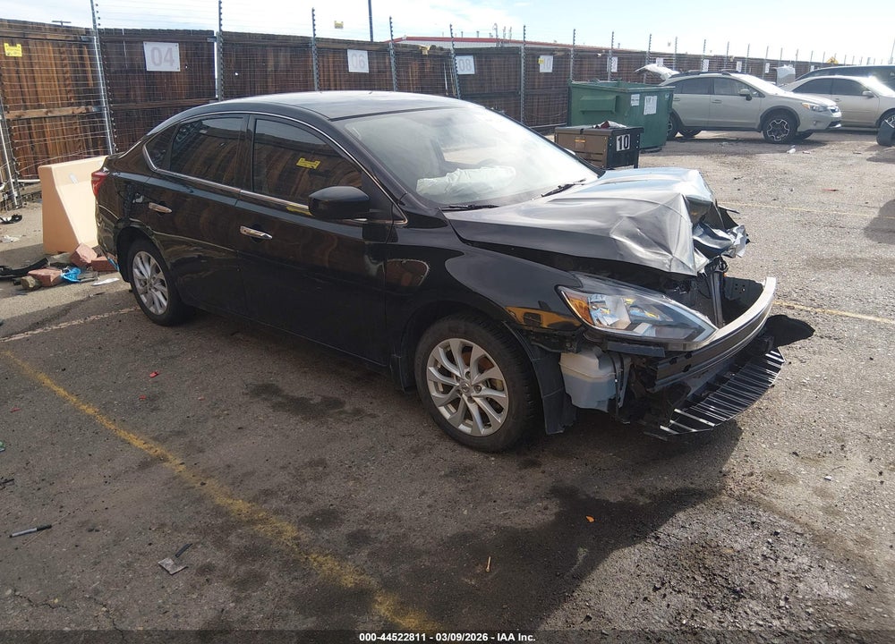 2018 NISSAN SENTRA SV VIN: 3N1AB7AP7JY221348