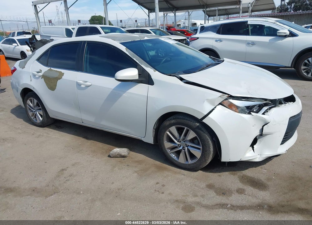 2014 TOYOTA COROLLA LE ECO PLUS VIN: 5YFBPRHE5EP074780