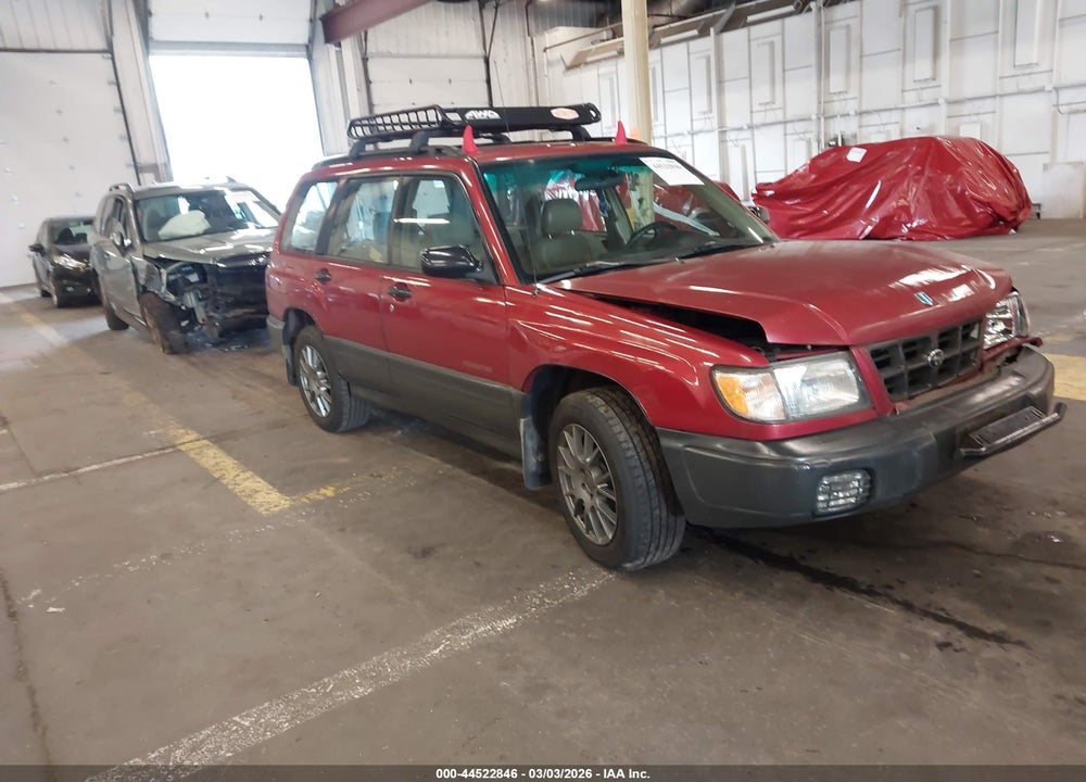 1999 SUBARU FORESTER L VIN: JF1SF6359XH744585