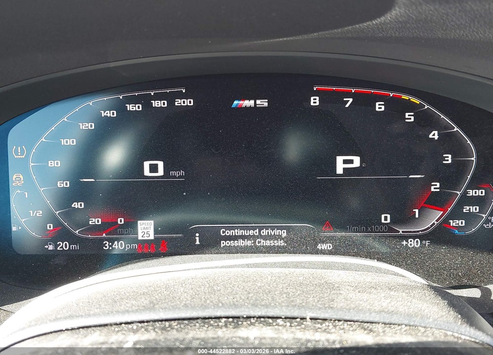 2021 BMW M5 VIN: WBS83CH09MCF39474