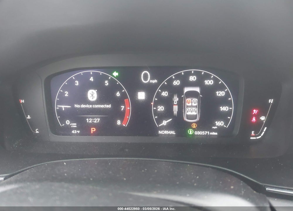 2023 ACURA INTEGRA VIN: 19UDE4H29PA009236