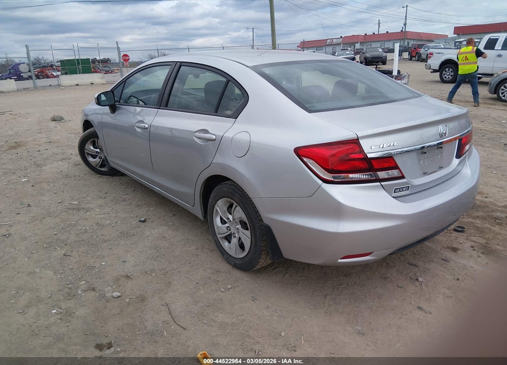 2015 HONDA CIVIC LX VIN: 19XFB2F59FE021769