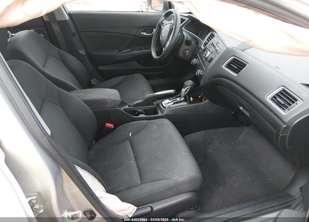 2015 HONDA CIVIC LX VIN: 19XFB2F59FE021769