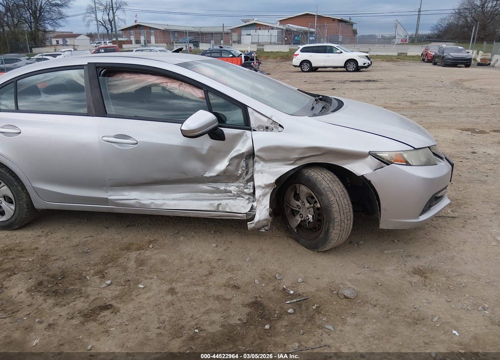 2015 HONDA CIVIC LX VIN: 19XFB2F59FE021769
