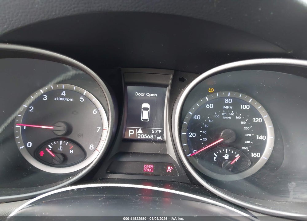 2016 HYUNDAI SANTA FE SPORT 2.4L VIN: 5XYZTDLB4GG342686