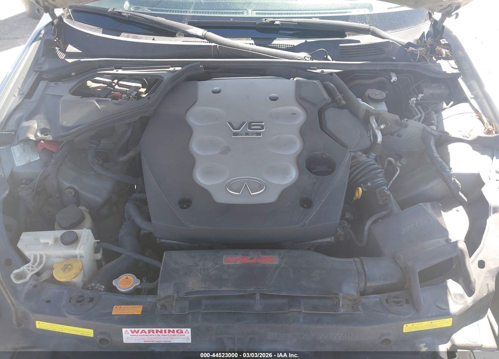 2005 INFINITI G35 VIN: JNKCV51E05M220307