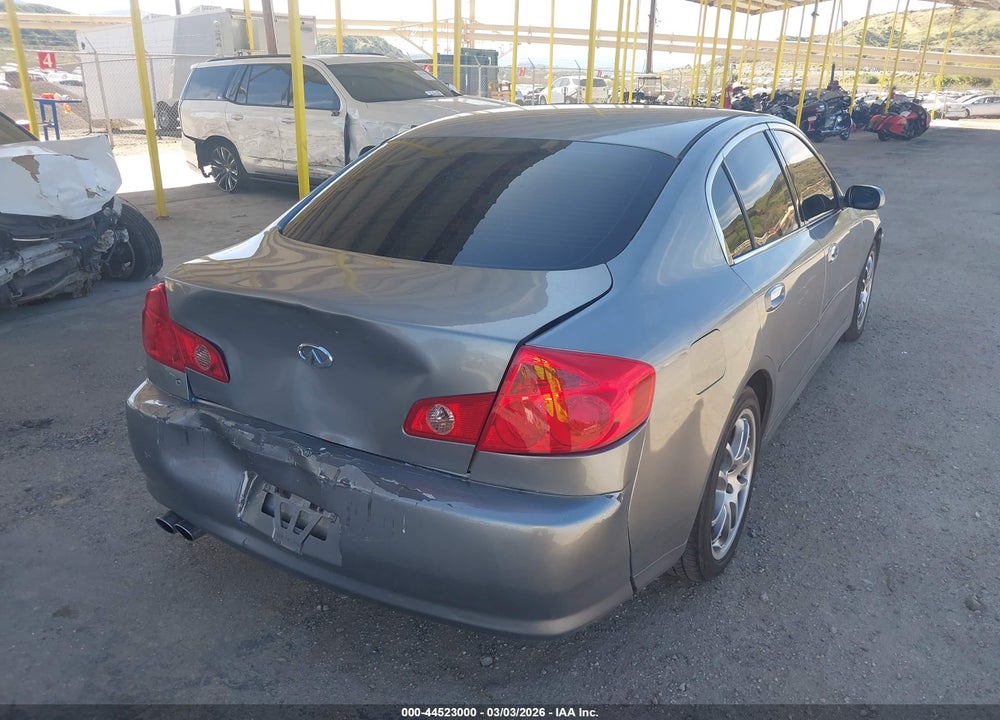2005 INFINITI G35 VIN: JNKCV51E05M220307