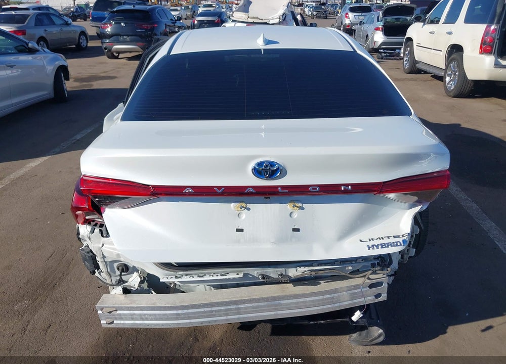 2021 TOYOTA AVALON LIMITED HYBRID VIN: 4T1DA1AB7MU007803