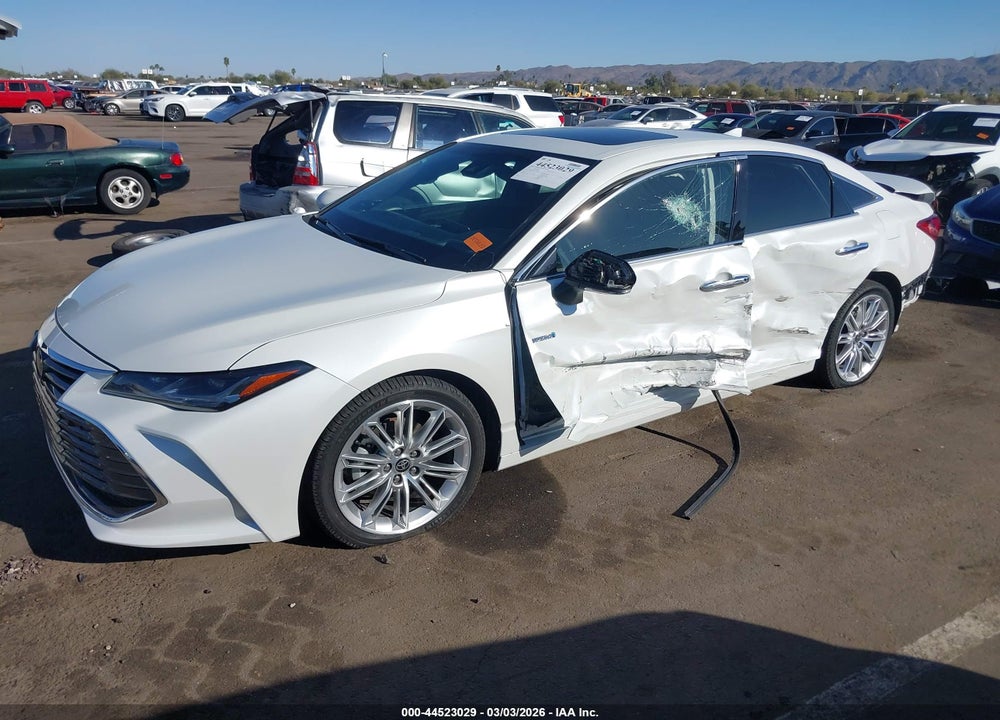 2021 TOYOTA AVALON LIMITED HYBRID VIN: 4T1DA1AB7MU007803