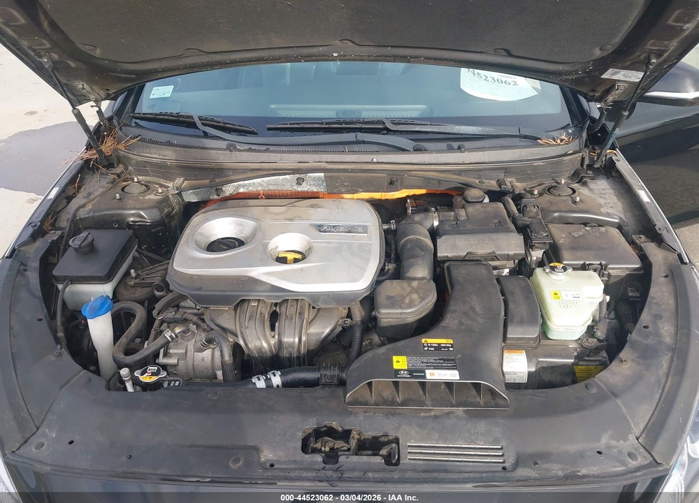 2019 HYUNDAI SONATA HYBRID LIMITED VIN: KMHE34L34KA092636