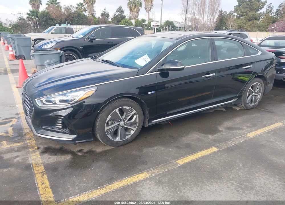 2019 HYUNDAI SONATA HYBRID LIMITED VIN: KMHE34L34KA092636