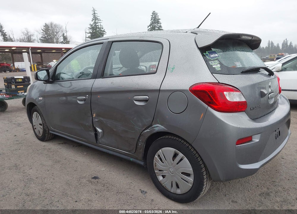 2018 MITSUBISHI MIRAGE ES VIN: ML32A3HJ6JH003141
