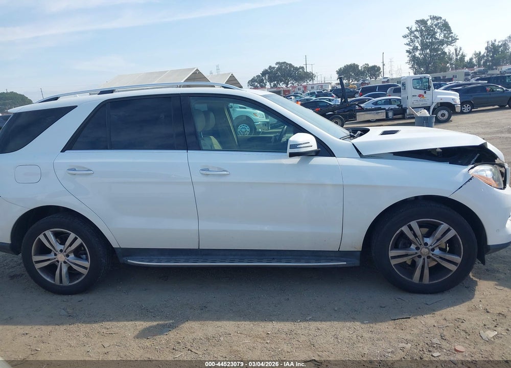 2015 MERCEDES-BENZ ML 350 VIN: 4JGDA5JB0FA507894