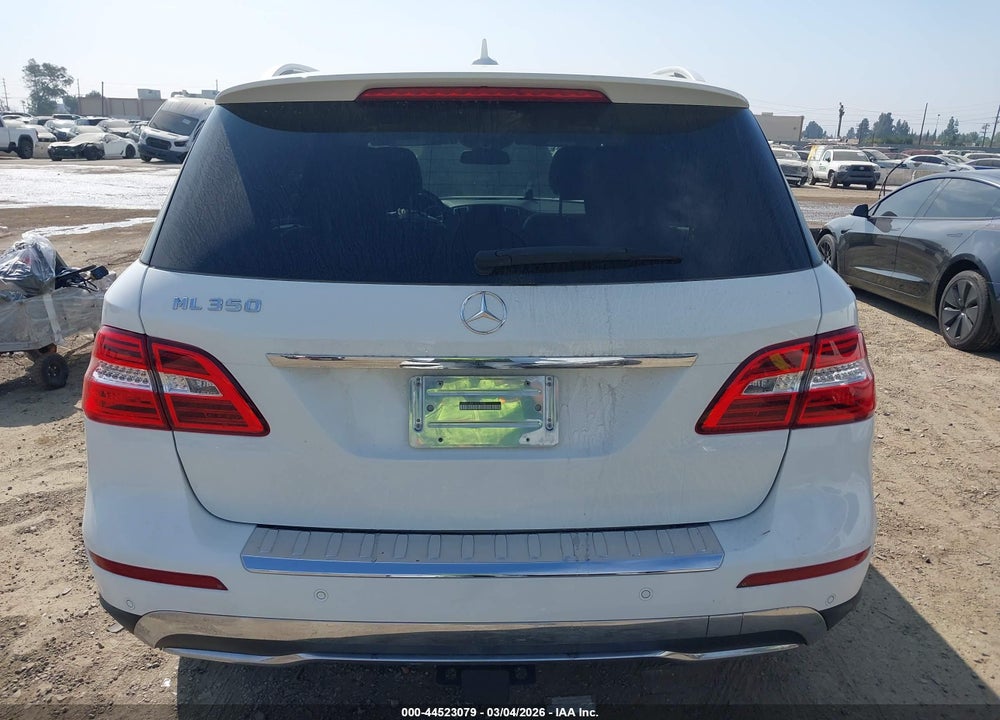 2015 MERCEDES-BENZ ML 350 VIN: 4JGDA5JB0FA507894