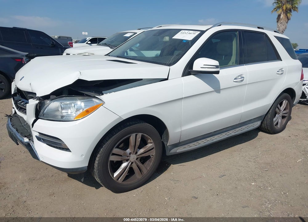 2015 MERCEDES-BENZ ML 350 VIN: 4JGDA5JB0FA507894