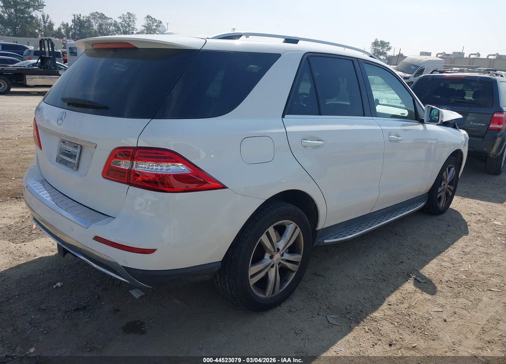 2015 MERCEDES-BENZ ML 350 VIN: 4JGDA5JB0FA507894