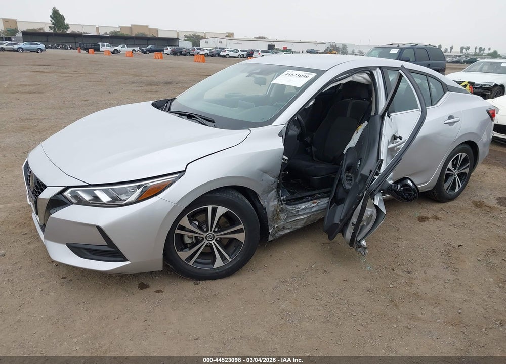 2022 NISSAN SENTRA SV XTRONIC CVT VIN: 3N1AB8CV0NY255574