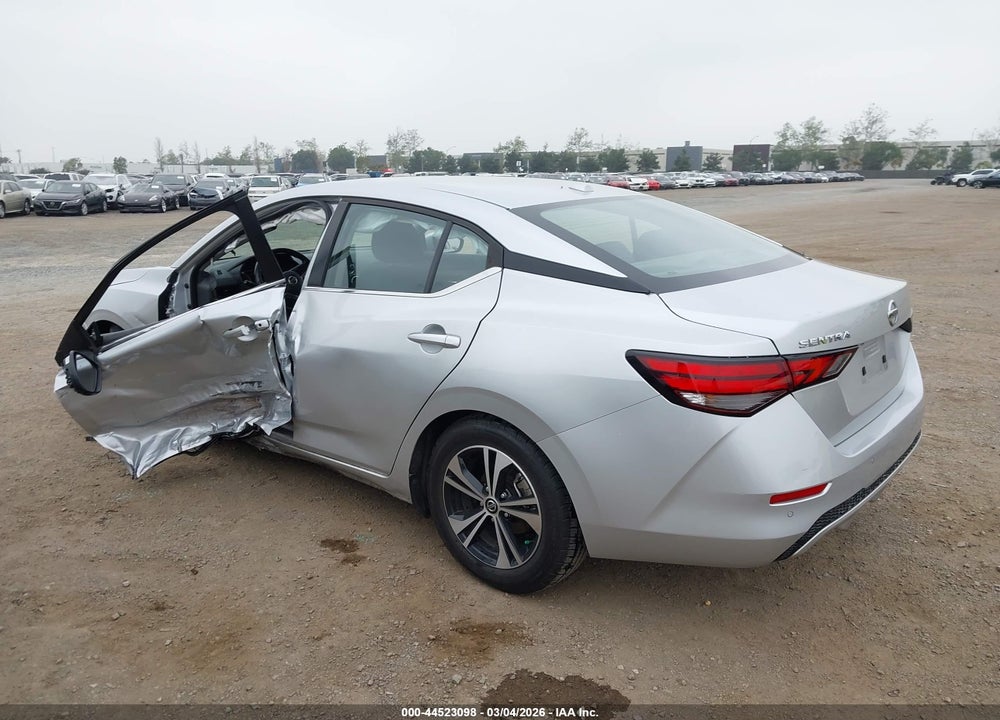 2022 NISSAN SENTRA SV XTRONIC CVT VIN: 3N1AB8CV0NY255574