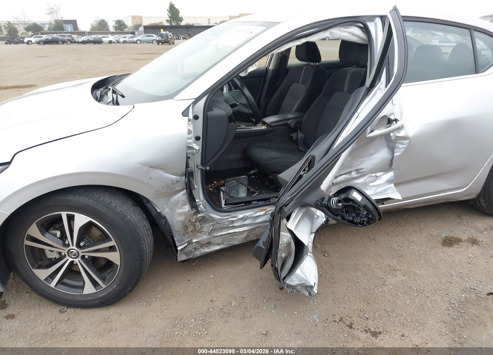 2022 NISSAN SENTRA SV XTRONIC CVT VIN: 3N1AB8CV0NY255574