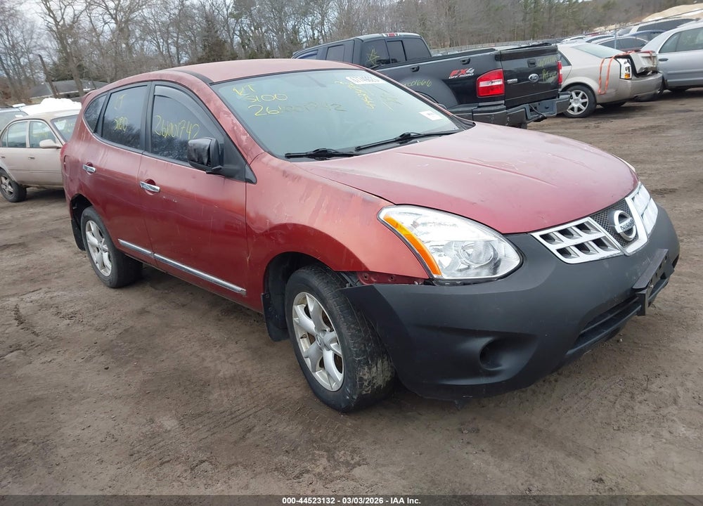 2011 NISSAN ROGUE S VIN: JN8AS5MV0BW256757