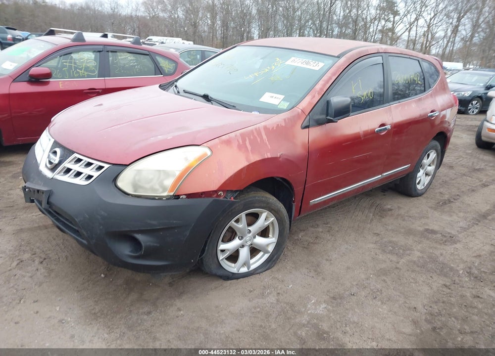 2011 NISSAN ROGUE S VIN: JN8AS5MV0BW256757