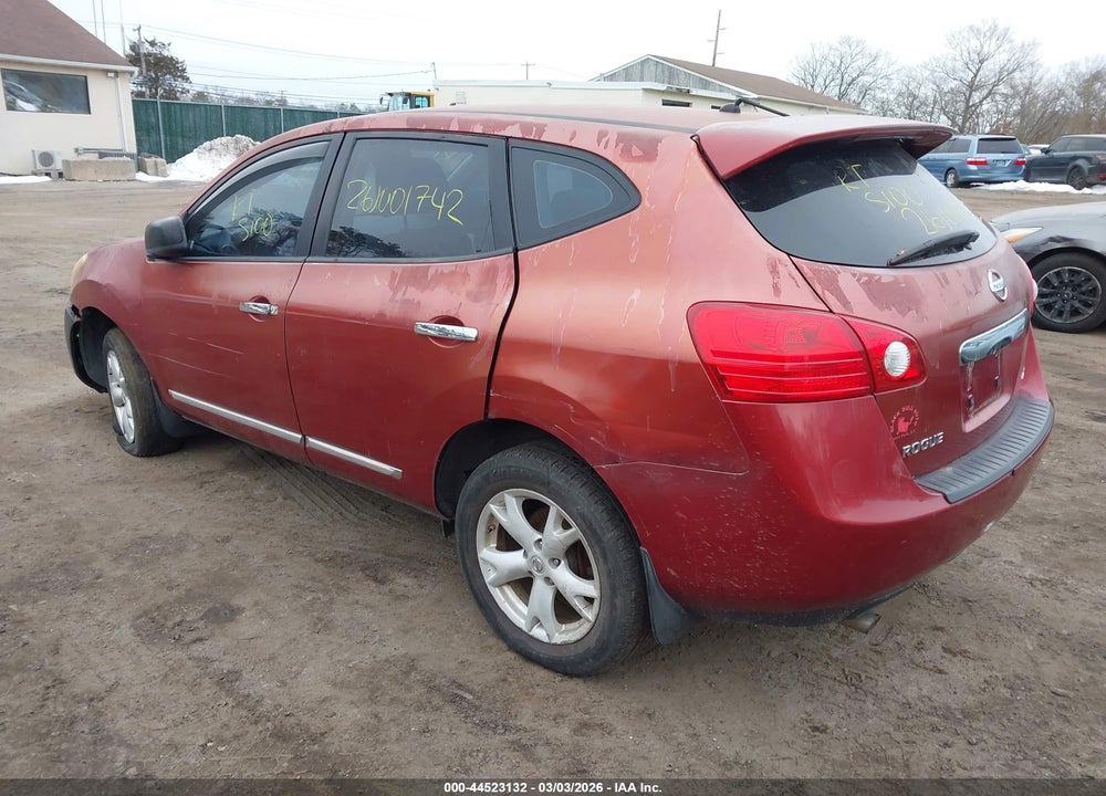 2011 NISSAN ROGUE S VIN: JN8AS5MV0BW256757