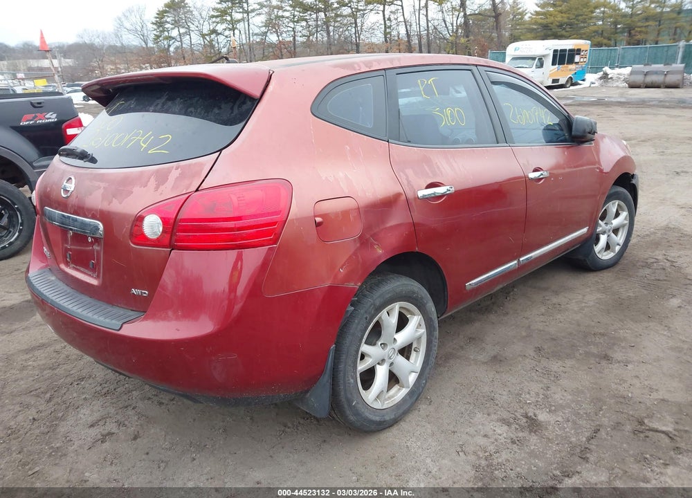 2011 NISSAN ROGUE S VIN: JN8AS5MV0BW256757