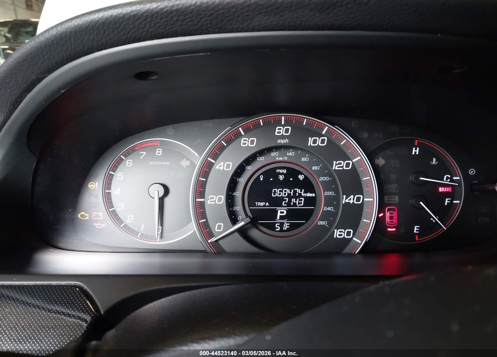 2015 HONDA ACCORD SPORT VIN: 1HGCR2F52FA050193