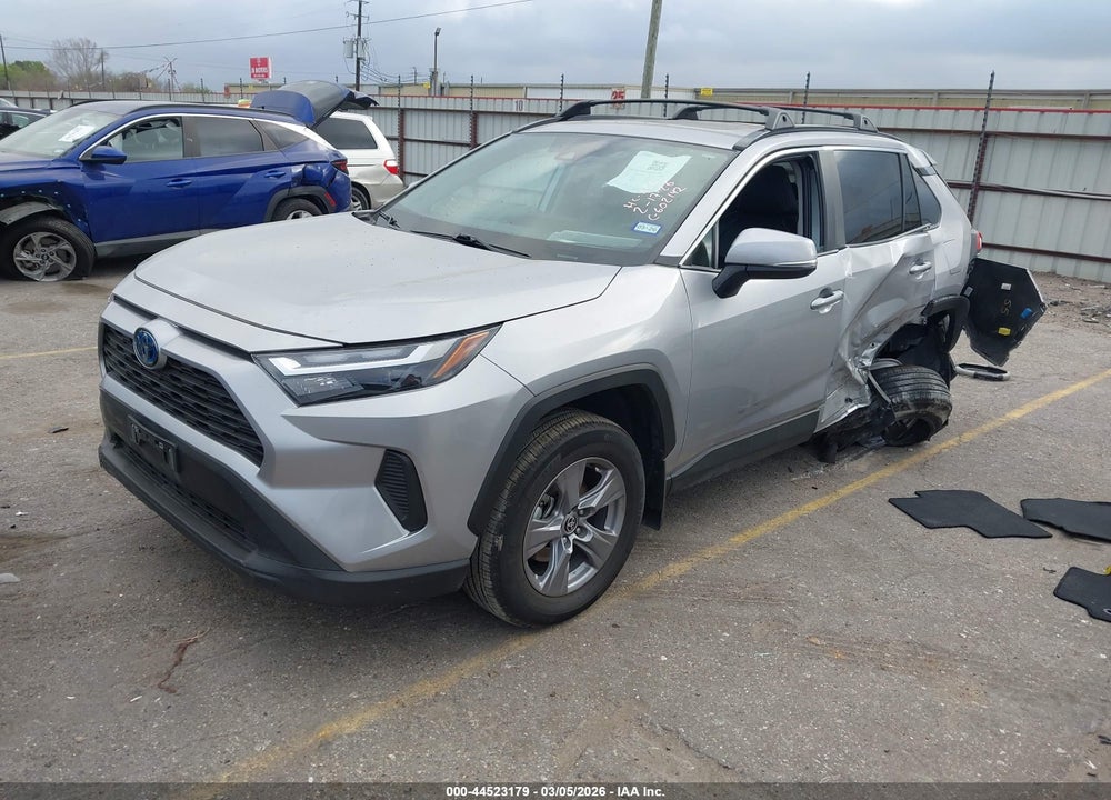 2022 TOYOTA RAV4 HYBRID XLE VIN: 4T3RWRFV7NU062740