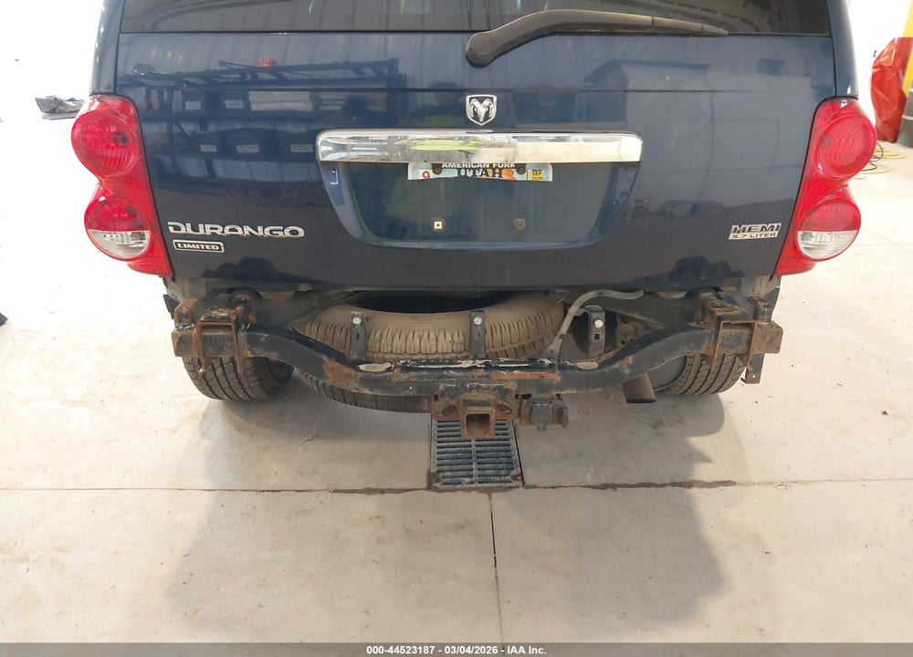 2006 DODGE DURANGO LIMITED VIN: 1D4HB58276F181431