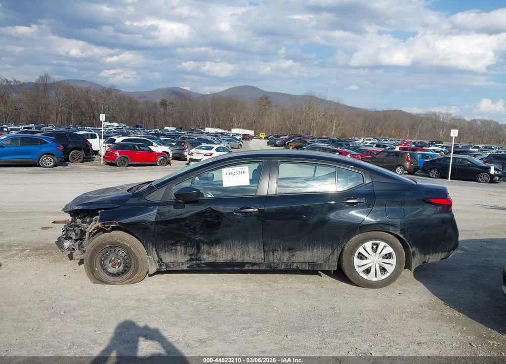 2025 NISSAN VERSA 1.6 S VIN: 3N1CN8DV0SL887062