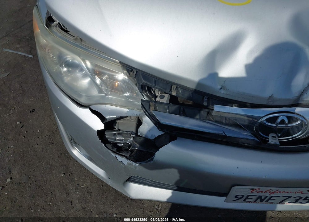 2013 TOYOTA CAMRY XLE VIN: 4T4BF1FK6DR302222