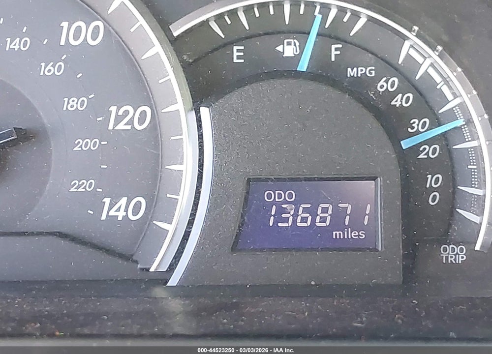2013 TOYOTA CAMRY XLE VIN: 4T4BF1FK6DR302222