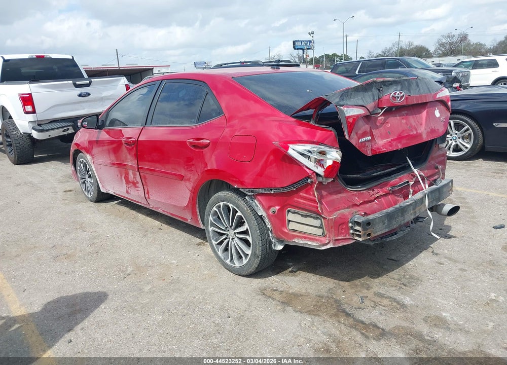 2014 TOYOTA COROLLA S PREMIUM VIN: 2T1BURHE0EC108231
