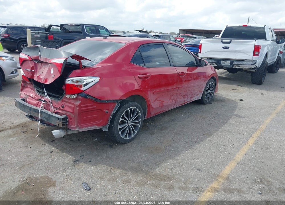 2014 TOYOTA COROLLA S PREMIUM VIN: 2T1BURHE0EC108231