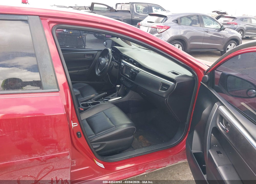 2014 TOYOTA COROLLA S PREMIUM VIN: 2T1BURHE0EC108231