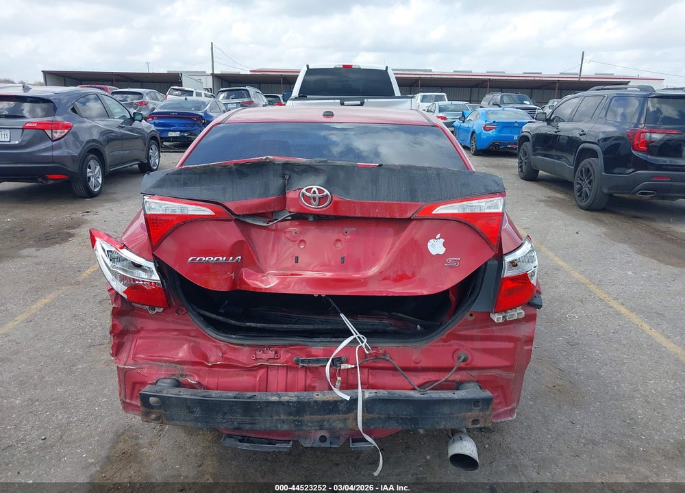 2014 TOYOTA COROLLA S PREMIUM VIN: 2T1BURHE0EC108231